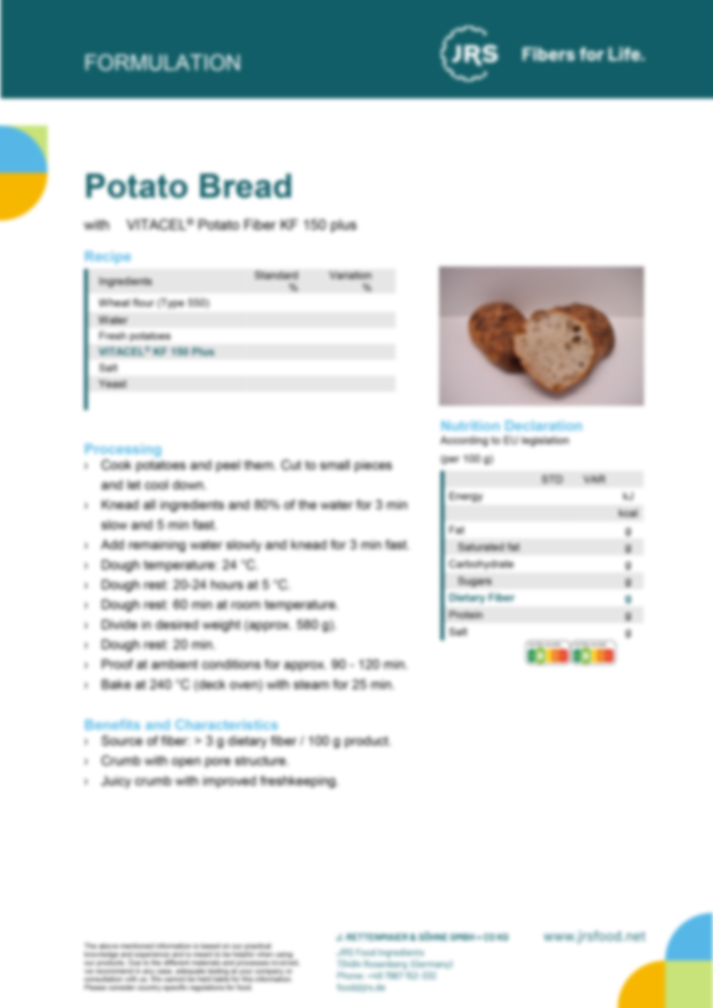 Kartoffelbrot