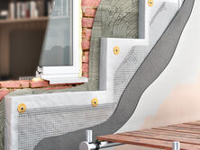 ETICS 中的粘合剂和加固化合物